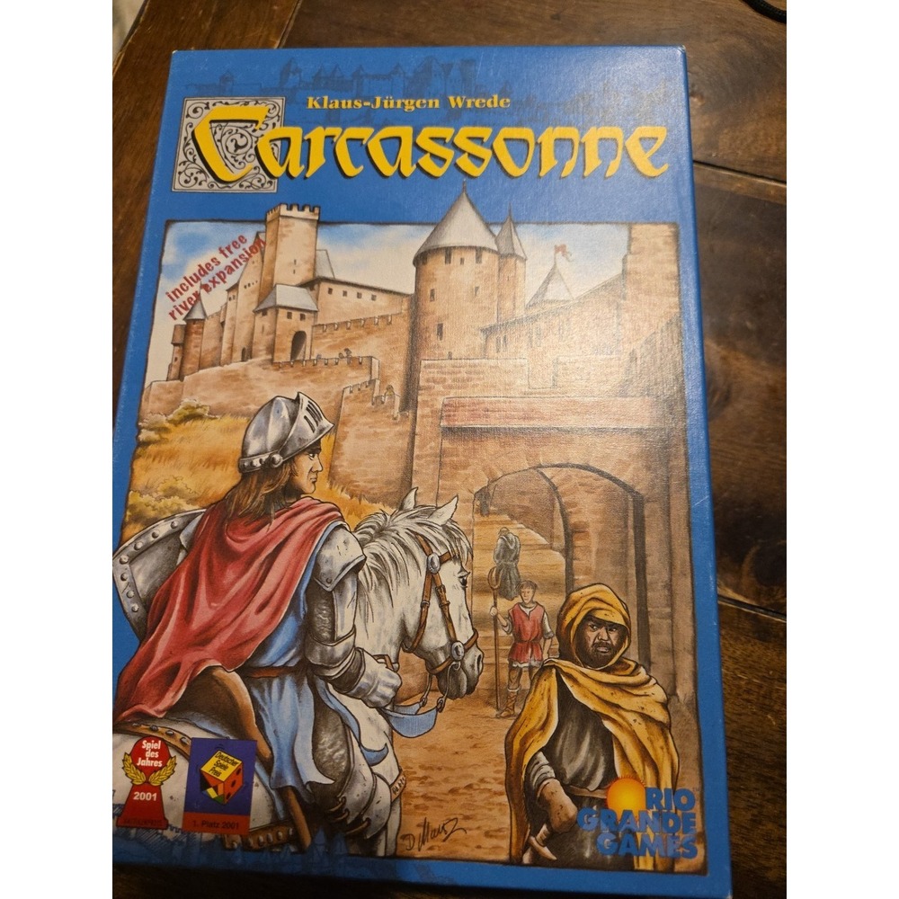 Carcassonne Board Game 2000 Edition Rio‎ Grande Games Complete